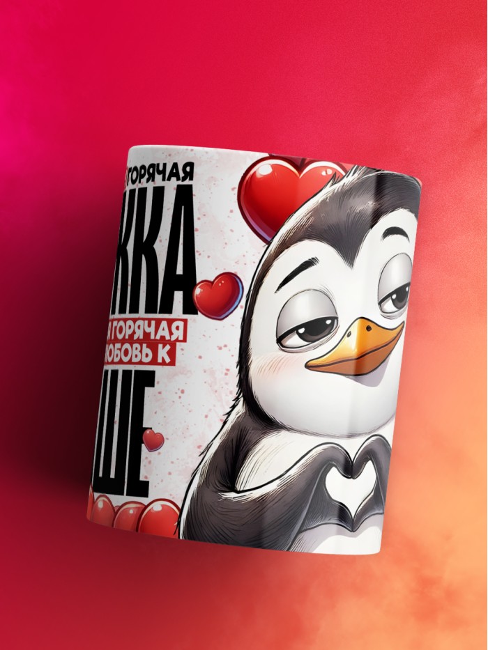Горячая кружка на 14 февраля Даше  Саратов