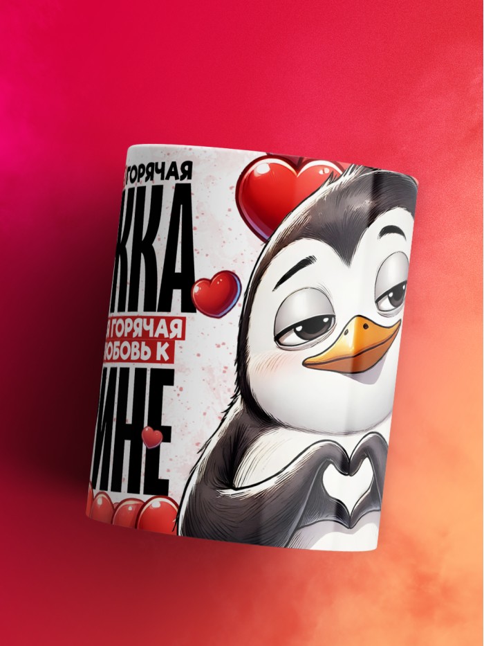Горячая кружка на 14 февраля Карине  Саратов