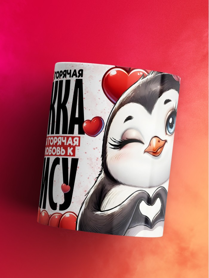 Горячая кружка на 14 февраля Денису  Саратов