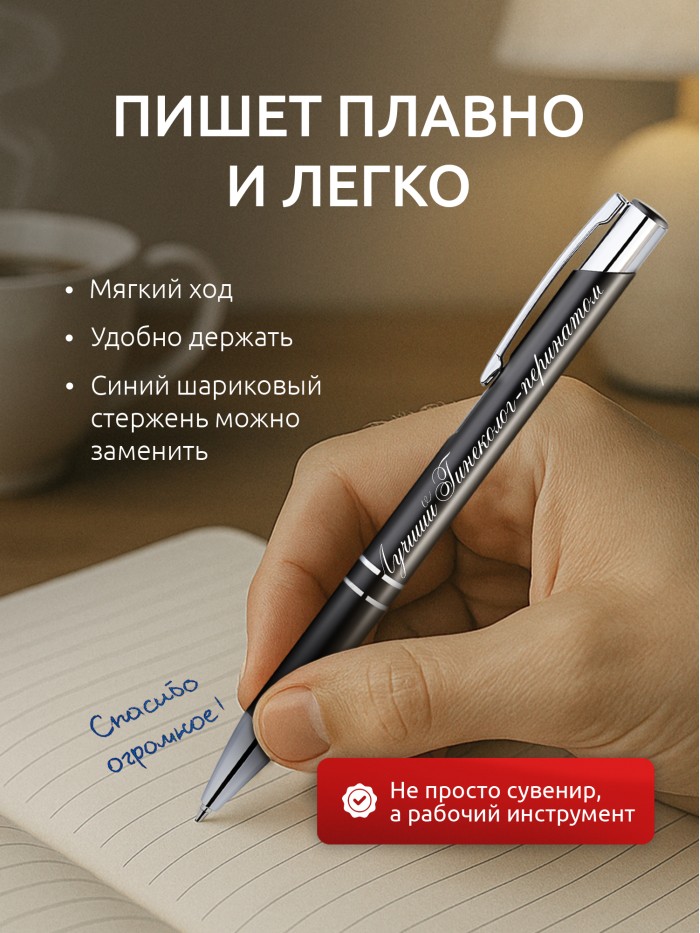 Ручка с гравировкой Лучший Гинеколог-перинатолог  Саратов