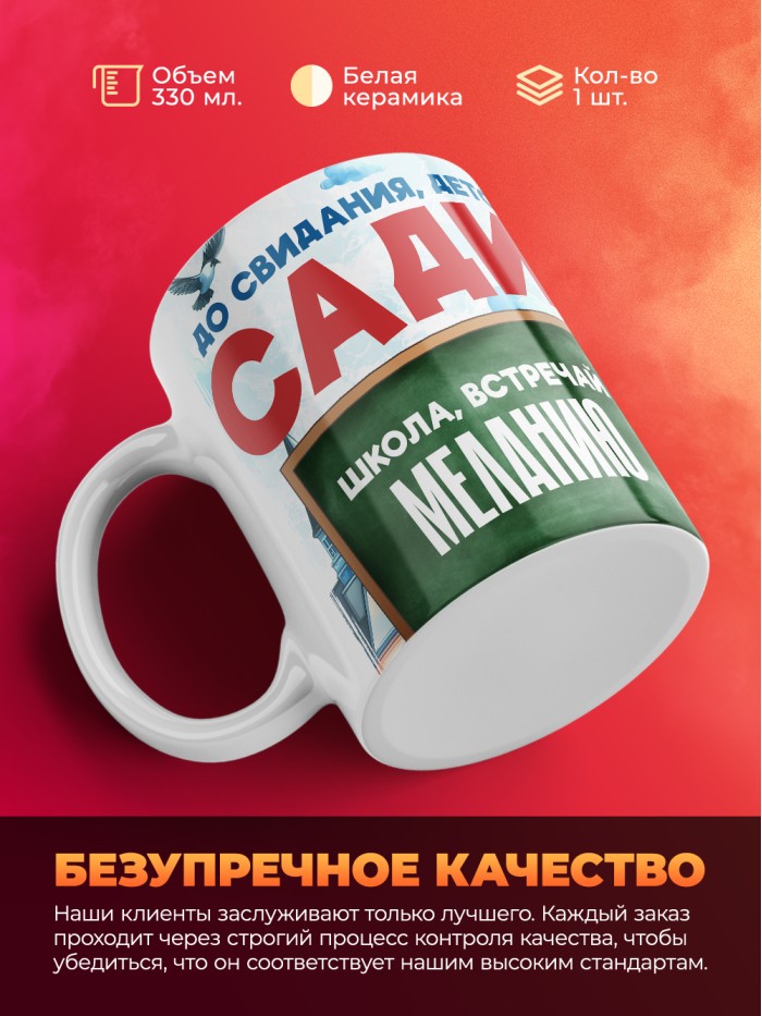 Кружка школа встречай Меланию  Саратов