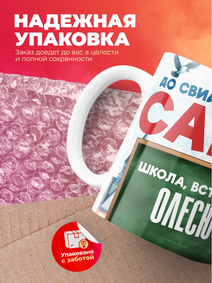 Кружка школа встречай Олесю  Саратов