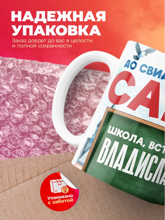 Кружка школа встречай Владислава  Саратов