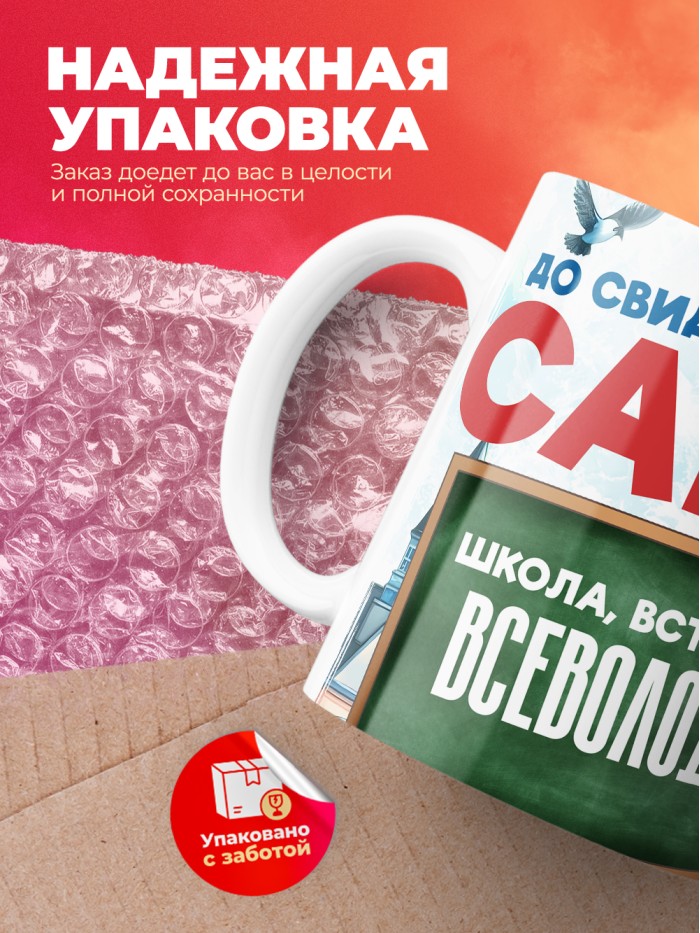 Кружка школа встречай Всеволода  Саратов
