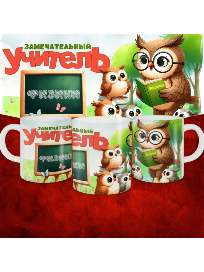 Кружка Замечательный учитель физики  Саратов