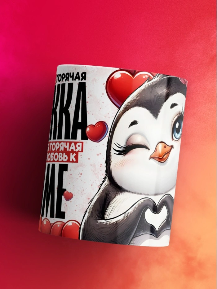 Горячая кружка на 14 февраля Диме  Саратов
